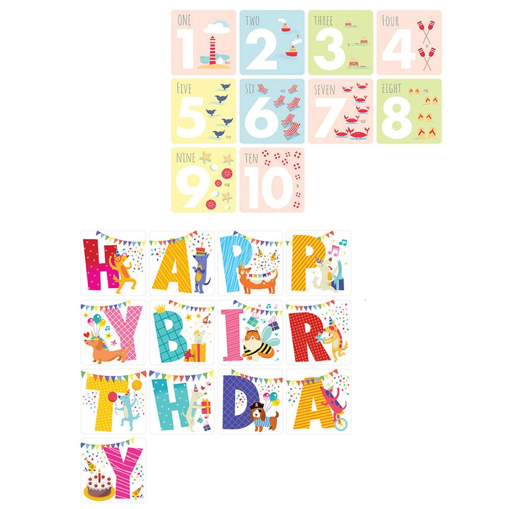 Deco Poster Card Type - 5 sheets